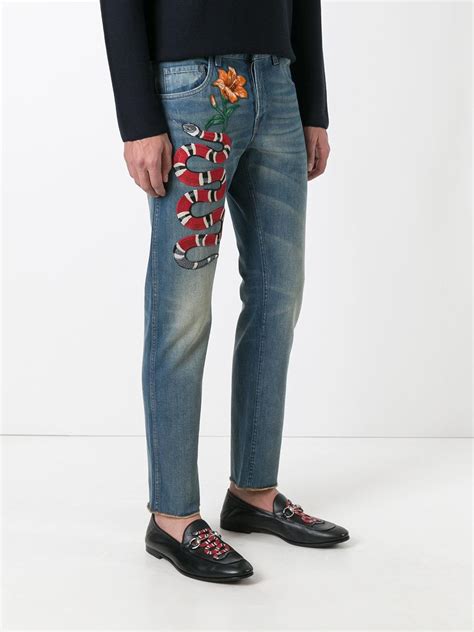 gucci slim jeans